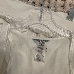 Hard Tail White Rayon Set (Pant & Top)